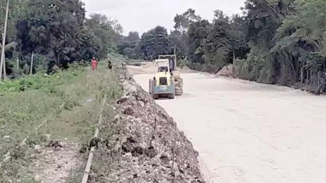 Los ejidatarios liberaron la zona tras un acuerdo con su comité. Foto: Erasmo Cruz.