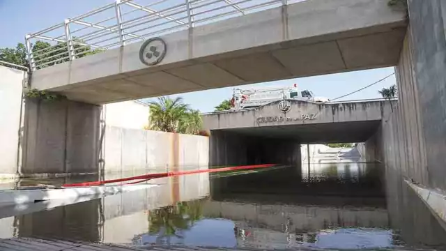 La obra debe someterse a una radiografía para conocer su
resistencia al peso de los vehículos y la presión del agua.