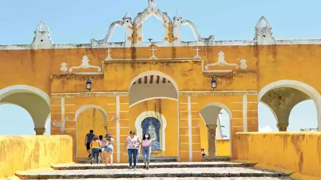 Izamal es considerada la Ciudad Amarilla de Yucatán