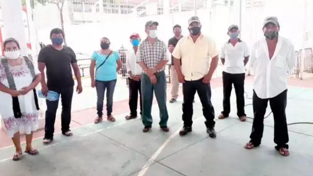 Lorenzo Haas Chan encabezó la planilla azul y ganó por una diferencia de 27 votos. Foto: Jorge Caamal.