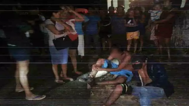 Recibieron la descarga de una escopeta e iban a ser linchados
por habitantes de Huay Max. Foto: Por Esto!