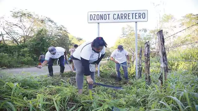 Los pobladores recibirán un apoyo económico de mil 250 pesos. Foto: Por Esto!