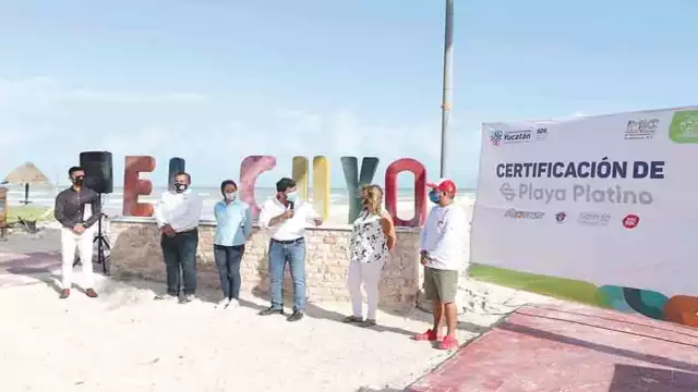 El sitio tizimileño recibió la condecoración, al ser considerado uno de las más limpios de toda la República.