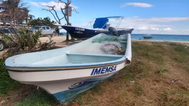 Además de que hay lento desplazamiento en comercios ante la baja afluencia de turistas, el temporal perjudica la captura.