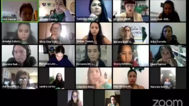 Las integrantes del colectivo de mujeres externaron su enojo sobre las acciones tomadas en contra del titular de la SSP.
