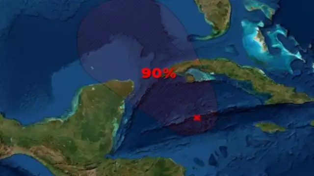 El fenómeno podría convertirse en Depresión Tropical. Foto: Conagua.
