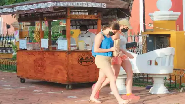 El número de visitantes disminuyó luego del paso de Delta. Foto: Por Esto!