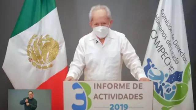 Antonio Renedo Dorantes, presidente de la Comisión de
Derechos Humanos del Estado de Campeche. Foto: Por Esto!