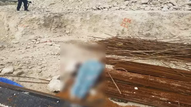 El pasado 2 de noviembre un trabajador realizaba un recorrido
por la obra y vio el cuerpo sin vida. Foto: Por Esto!