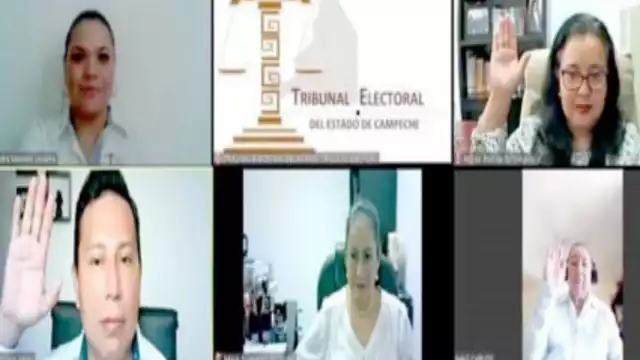 La sesión pública se llevó a cabo de manera virtual. Foto: Por Esto!