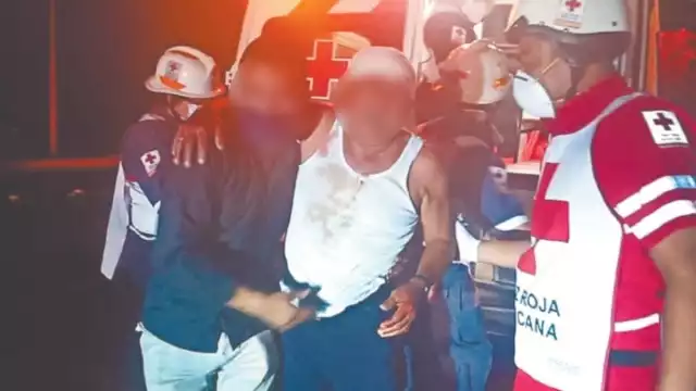 Testigos aseguran que el lesionado se encontraba ebrio. Foto: José Salazar.