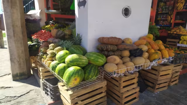 Las frutas de temporada siguen con los mismos precios que el año pasado. Foto: Juan García.