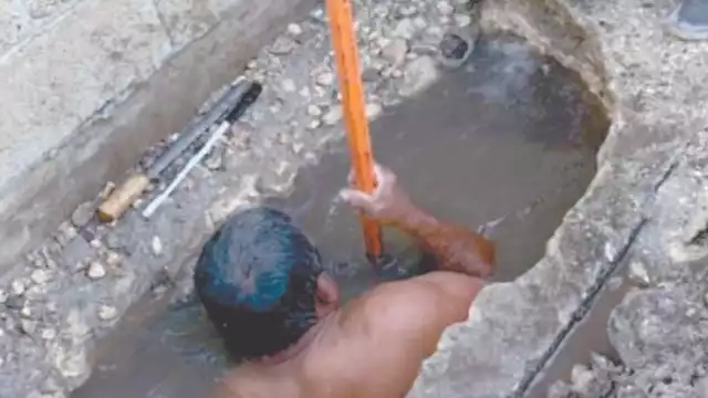 El corte de agua duró más de 9 horas.