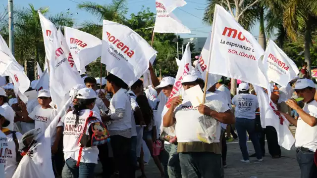 Diversos partidos políticos intentan tomar ventaja de la derrota de Morena para recuperar fuerza de voto. Foto Erick Marfil.