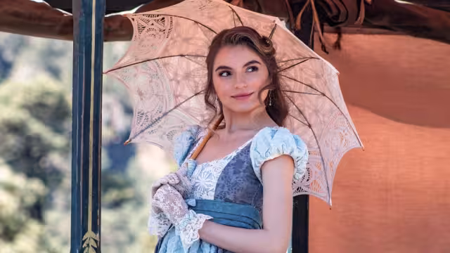 Así se ve Sofía Castro en su papel de Lucrecia en “Malverde”
