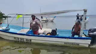 Detectan al menos siete  lanchas de pescadores  furtivos en el Oriente de Yucatán