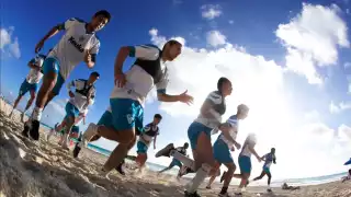 El Cancún FC regresa a las cargas fuertes de trabajo físico luego de unas semanas de vacaciones
