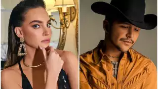 Esto debido a que Christian Nodal aparece cantando muy sentimentalmente, acompañado de una actriz que posee un parecido extraordinario con Belinda.