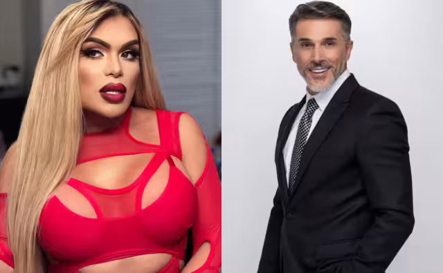 Sergio Mayer y Wendy Guevara se reencuentran en los TikTok Awards 2024