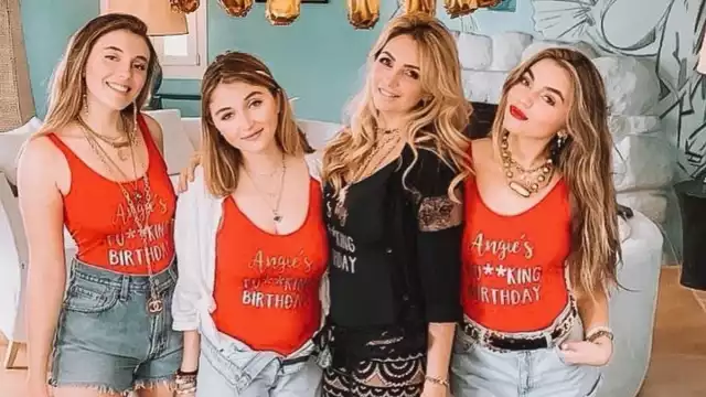 Las tres hijas de Angélica Rivera derrocharon sensualidad y alegría en trajes de baño muy coloridos