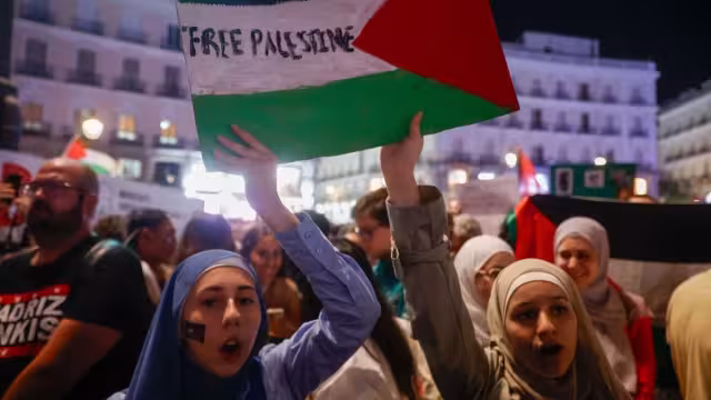 Llaman a protestas propalestinas en Nueva York