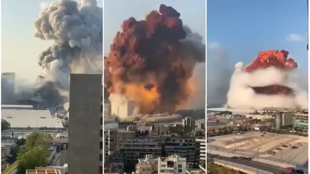 Enorme explosión en Beirut deja heridos y daños (Especial)