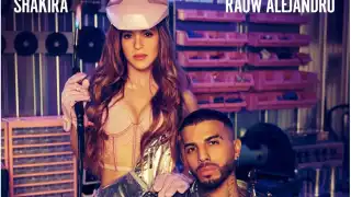 Portada del sencillo de la nueva canción de Shakira con Rauw Alejandro