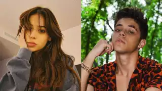 La bella Danna Paola fue captada bailando con otro hombre que no es su novio Alex Hoyer
