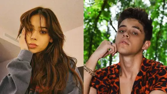 La bella Danna Paola fue captada bailando con otro hombre que no es su novio Alex Hoyer
