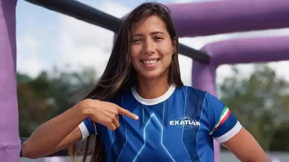 Cecy Wushu formó parte del equipo azul en Exatlón. Foto: Especial