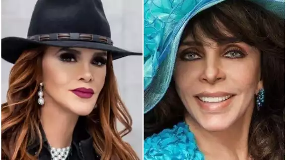 Recuerdan pelea entre Verónica Castro y Lucía Méndez en las instalaciones de Televisa