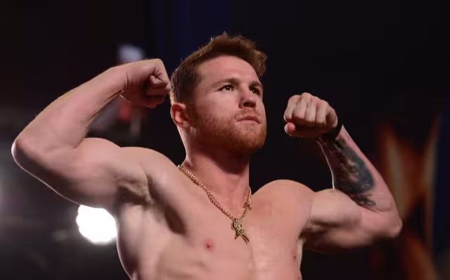 Canelo Álvarez está listo para subirse a la báscula
