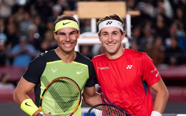 El tenista español jugó quizá su último partido como profesional en México, tras ganar a Casper Ruud en la Plaza de Toros