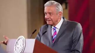 Presidente AMLO en conferencia de prensa