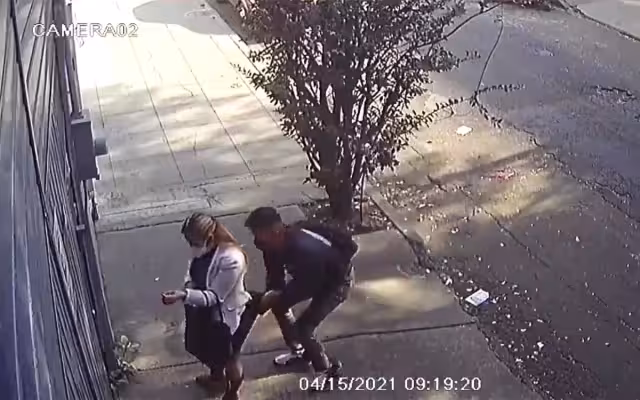 Imágenes de la agresión en la colonia Portales.