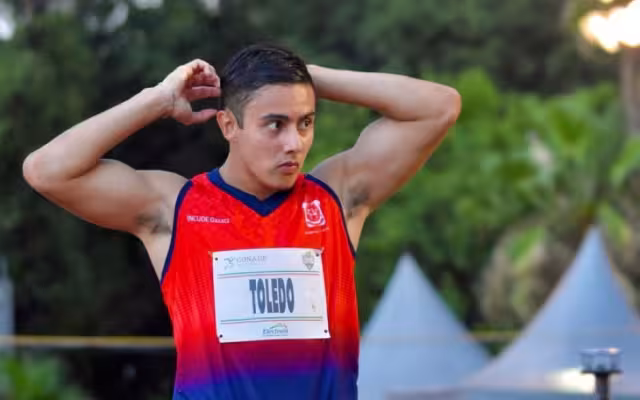 Germán no estuvo mcho tiempo en la competición