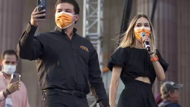 Mariana Rodríguez impulsó la candidatura de Samuel García entre sus seguidores