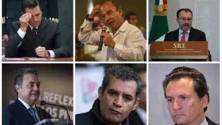 Los políticos salpicados en el caso de Emilio Lozoya (Especial/Cuartoscuro)