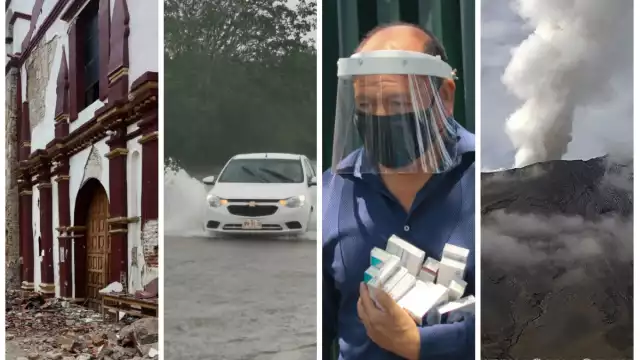 Los fenómenos naturales que azotan a México (Especial/Agencias)