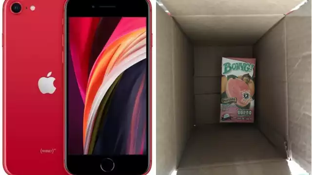 Compró en línea un iPhone y le llegó un boing! de Guayaba (Especial)