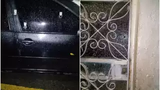 Los disparos en contra del auto y la vivienda en la colonia 8 de Octubre (Julio Javier Mena)