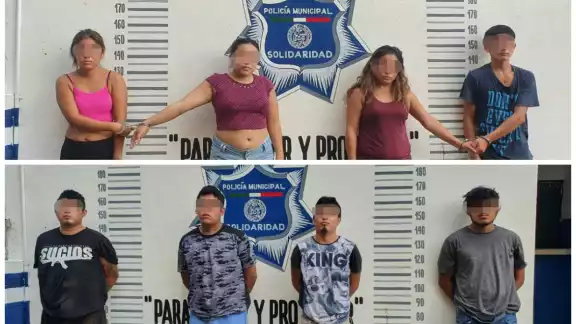 Policías detuvieron a 8 personas y se les aseguraron armas y droga (Especial) Policías detuvieron a 8 personas y se les aseguraron armas y droga (Especial)