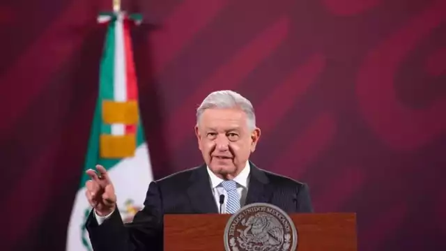 Andrés Manuel López Obrador en conferencia de prenssa