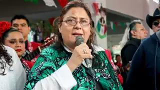 Rosario Orozco, viuda del exgobernador de Puebla Miguel Barbosa