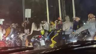 La Jefa de Gobierno, Claudia Sheinbaum, aseguró que los organizadores del evento no pidieron permiso para realizar las rodadas