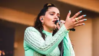 Rosalía en concierto