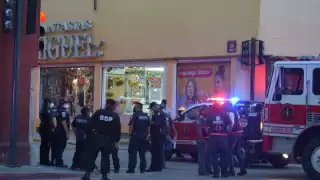 Hasta el momento no hay ningún herido.