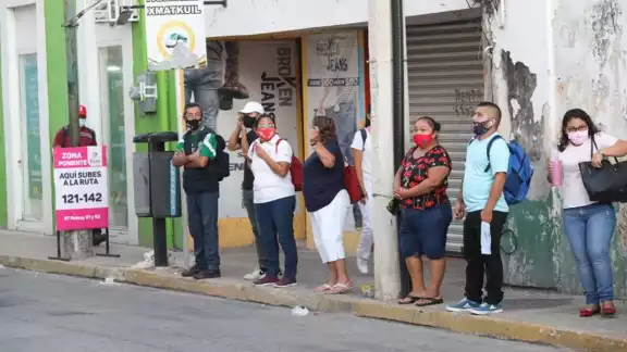 En el Centro de Mérida se encuentran todos los paraderos de transporte en general