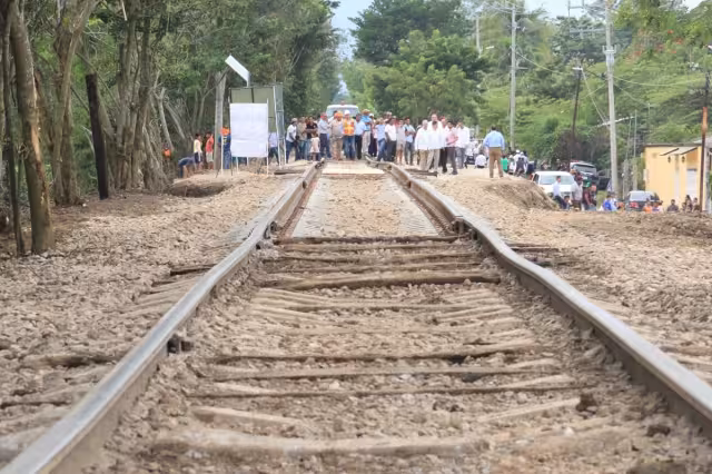 Avances de obra en el Tramo 2 del Tren Maya