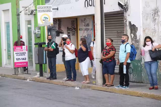 En el Centro de Mérida se encuentran todos los paraderos de transporte en general